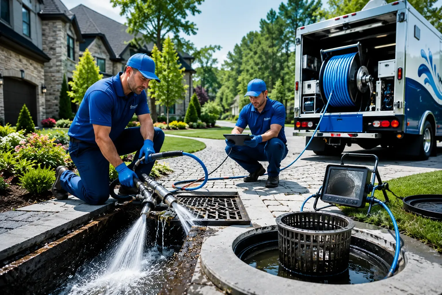Local outdoor drain cleaning professionals in Fairview, NC