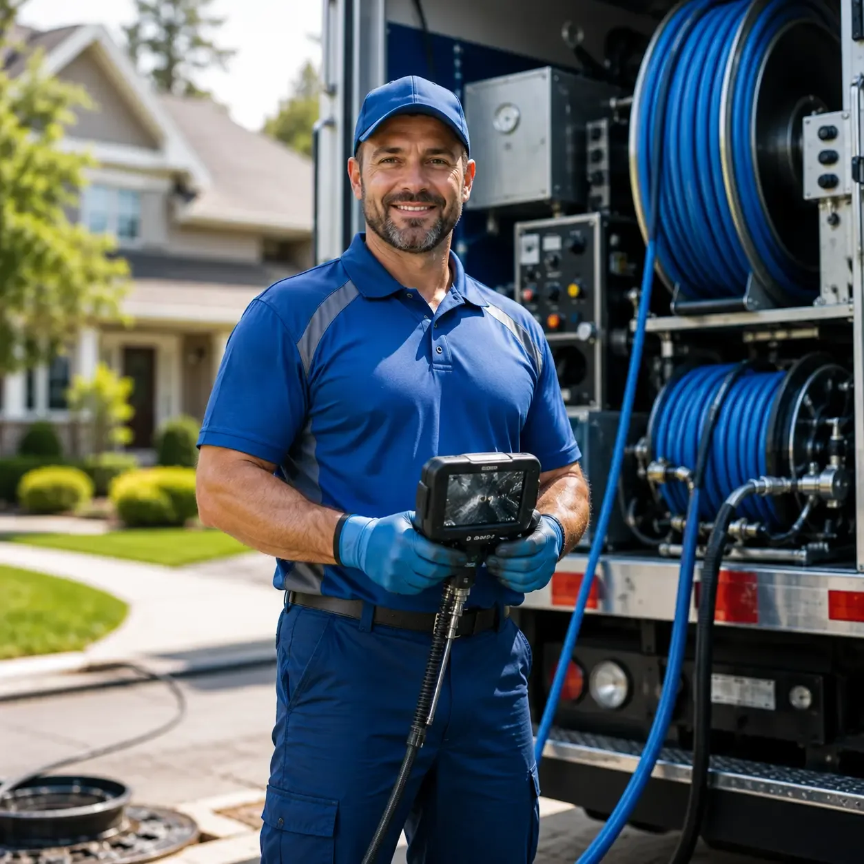 Local outdoor drain cleaning specialists in Fairview, NC